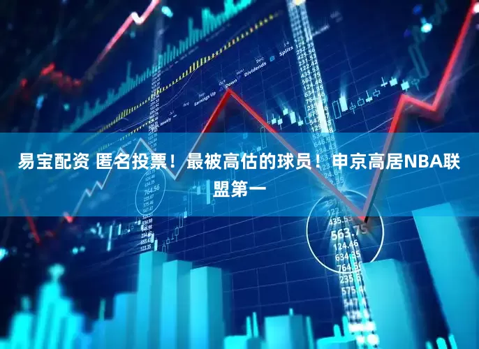 易宝配资 匿名投票！最被高估的球员！申京高居NBA联盟第一